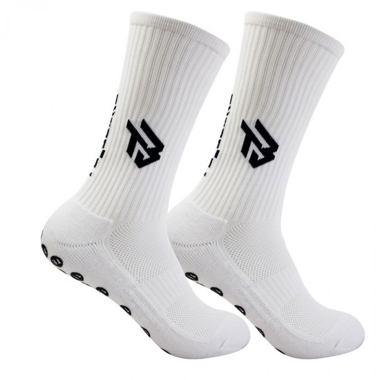New silicone non-slip football socks with lettering for competition and training, breathable outdoor sports football socks for practical running