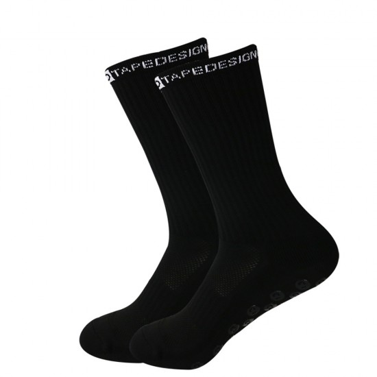 Non-slip football socks, cycling socks, breathable, outdoor basketball foot protection, badminton cycling, running, and football sports grip.