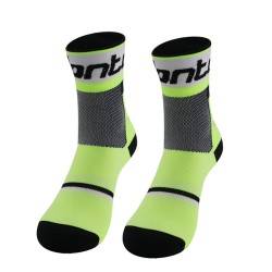 Factory direct women's sports socks with lettering, breathable, men's mid-calf socks, trendy running socks