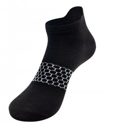 Color-blocked foreign trade towel-soled boat socks, shock-absorbing, running socks, summer wholesale, sweat-wicking, breathable women's short socks