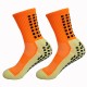 Cross-border non-slip rubberized mid-calf thickened football socks Terry socks, outdoor training, and mesh breathable.