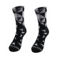 New geometric trendy socks, Amazon foreign trade socks, men's and women's stylish cotton long socks, wholesale sports.